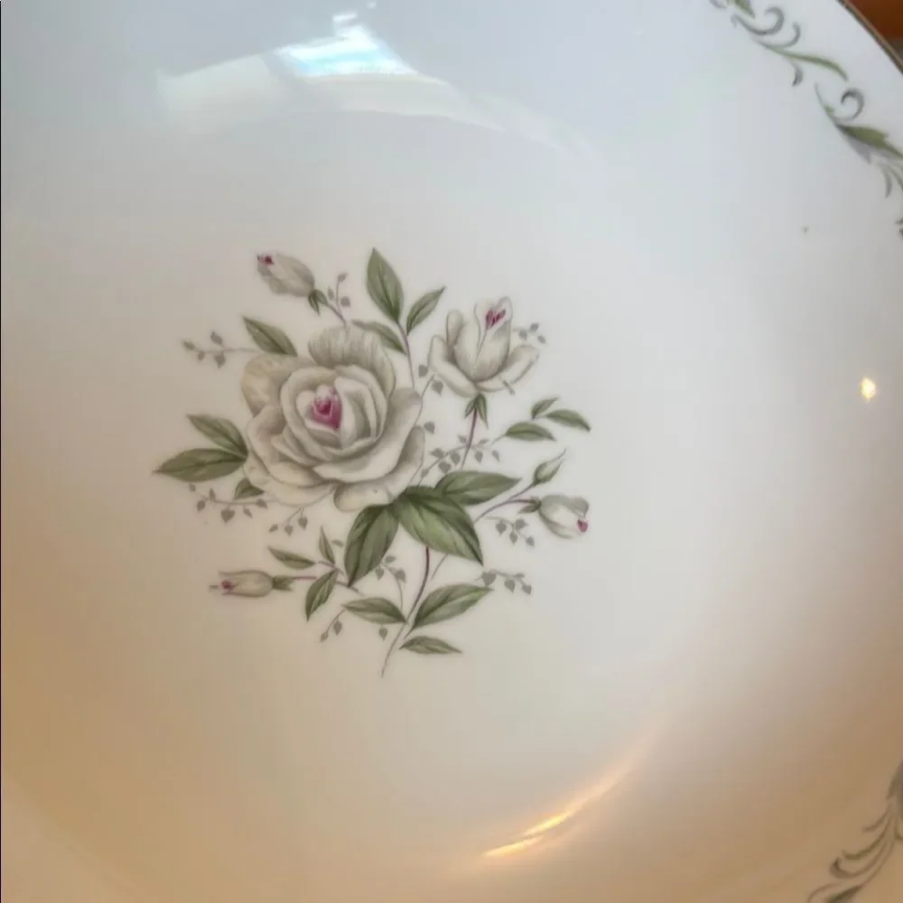 Diamond China Romance Floral Bowl made in Japan
